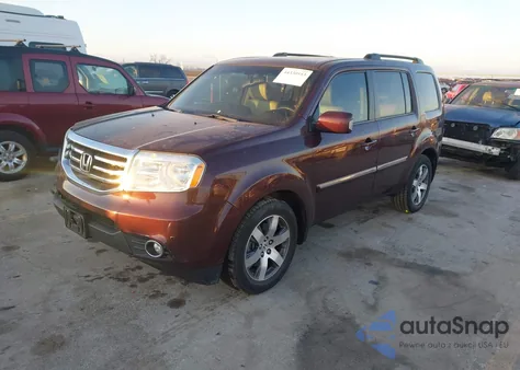 2015 Honda Pilot Touring z USA, uszkodzony, nr VIN 5FNYF4H90FB007763